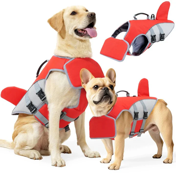 Floating Life Jacket for Dogs with Buoyancy Support - Image 4