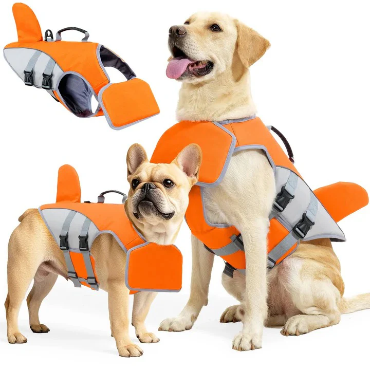 Floating Life Jacket for Dogs with Buoyancy Support - Image 6