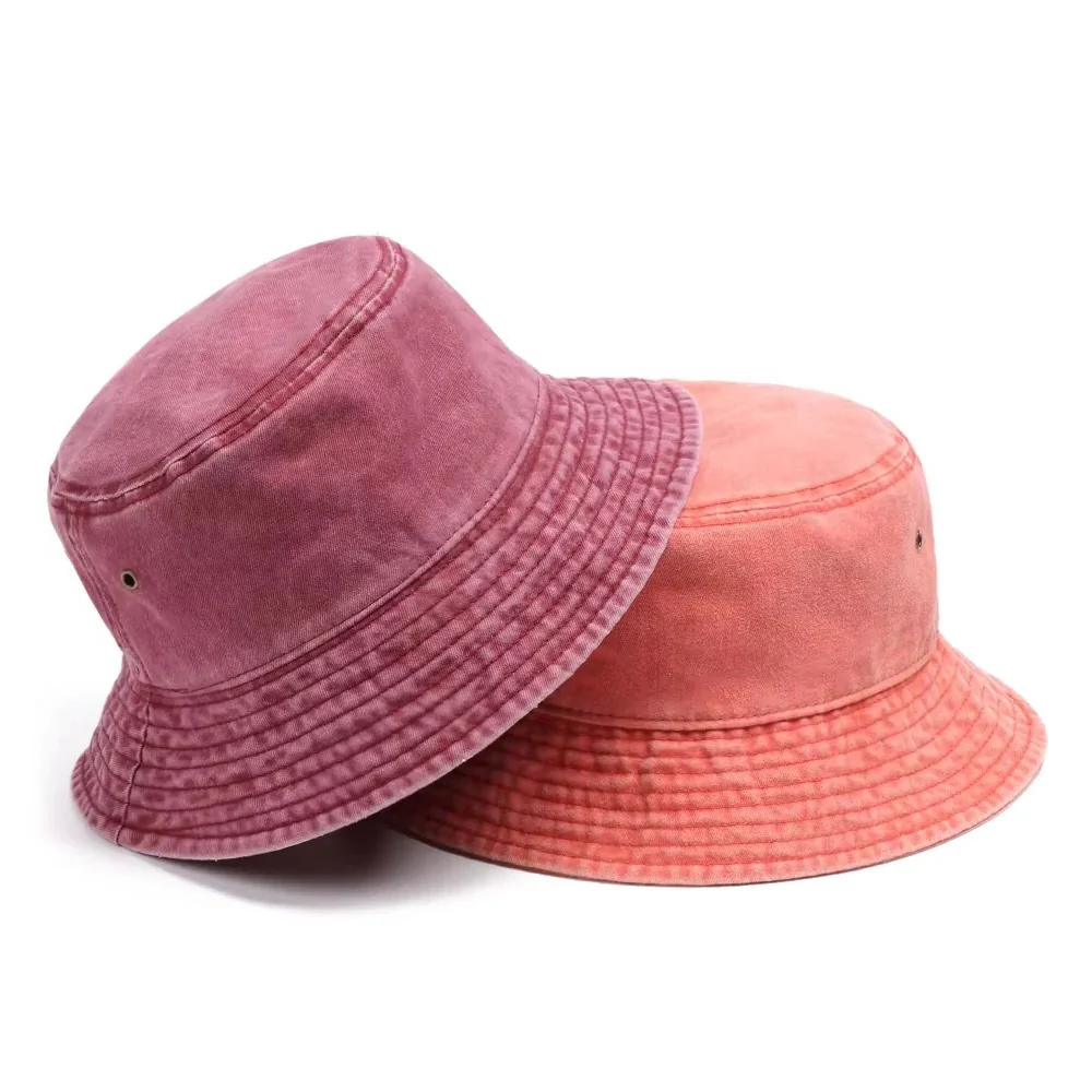 Foldable Denim Bucket Hat with Versatile Style and Comfortable Cotton Material - Image 18
