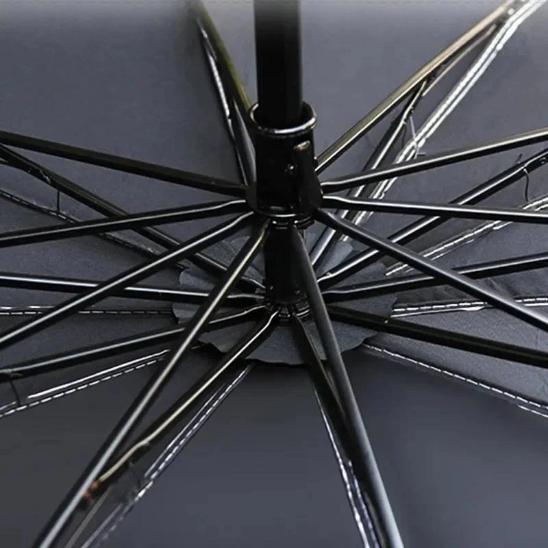 Foldable Windshield Sun Shade Umbrella with Heat Insulation for Cars and Trucks - Image 3