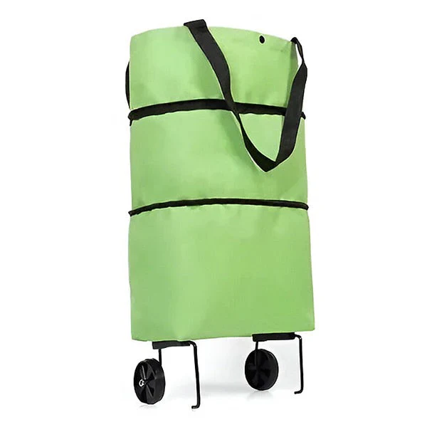 Foldable Shopping Cart for Portable Use and Storage - Image 2