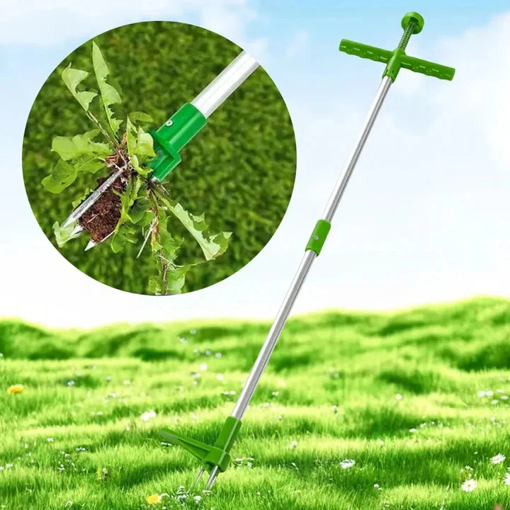 Foot Pedal Weed Puller Tool with Long Handle - Image 2