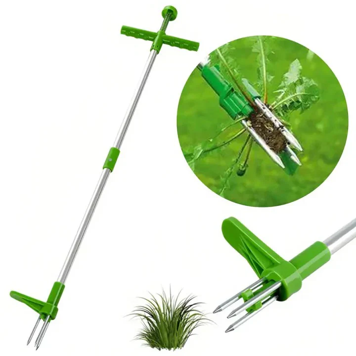 Foot Pedal Weed Puller Tool with Long Handle - Image 3