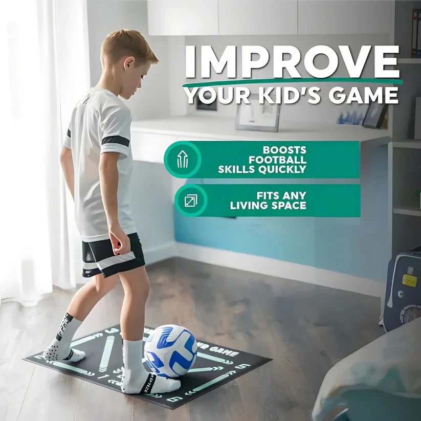 Football Training Mat with Interactive Video Coaching System - Image 10
