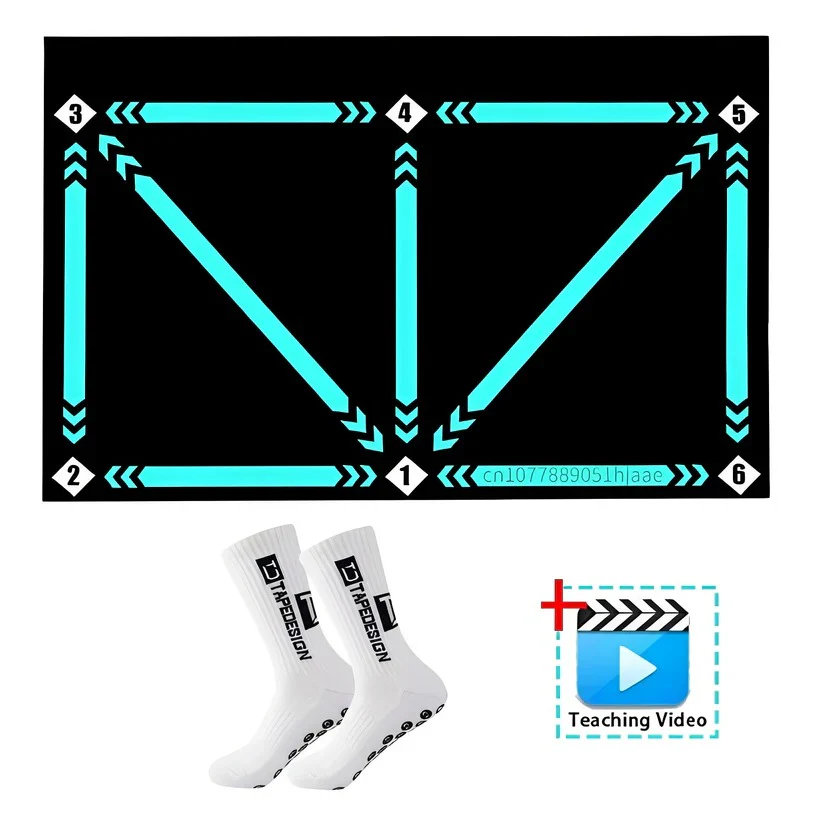 Football Training Mat with Interactive Video Coaching System - Image 3