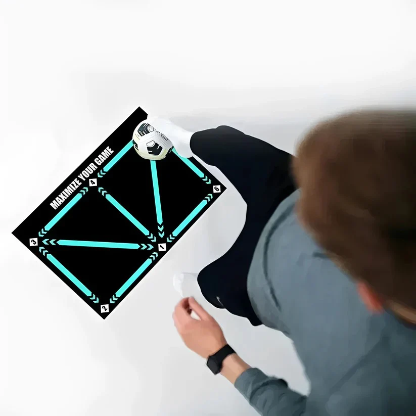 Football Training Mat with Interactive Video Coaching System - Image 6