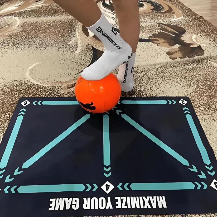 Football Training Mat with Interactive Video Coaching System - Image 8