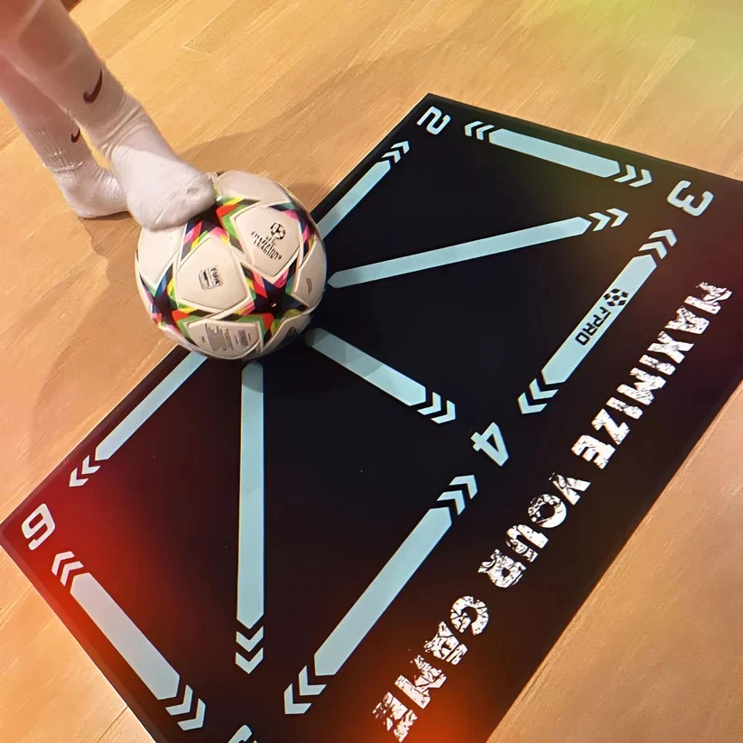 Football Training Mat with Interactive Video Coaching System - Image 9