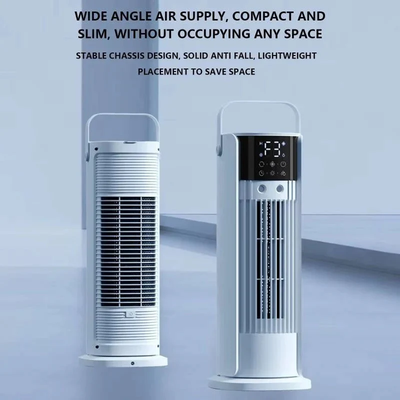 Freestanding Portable Air Cooler Fan with Mist and Digital Display for Indoor Use - Image 7
