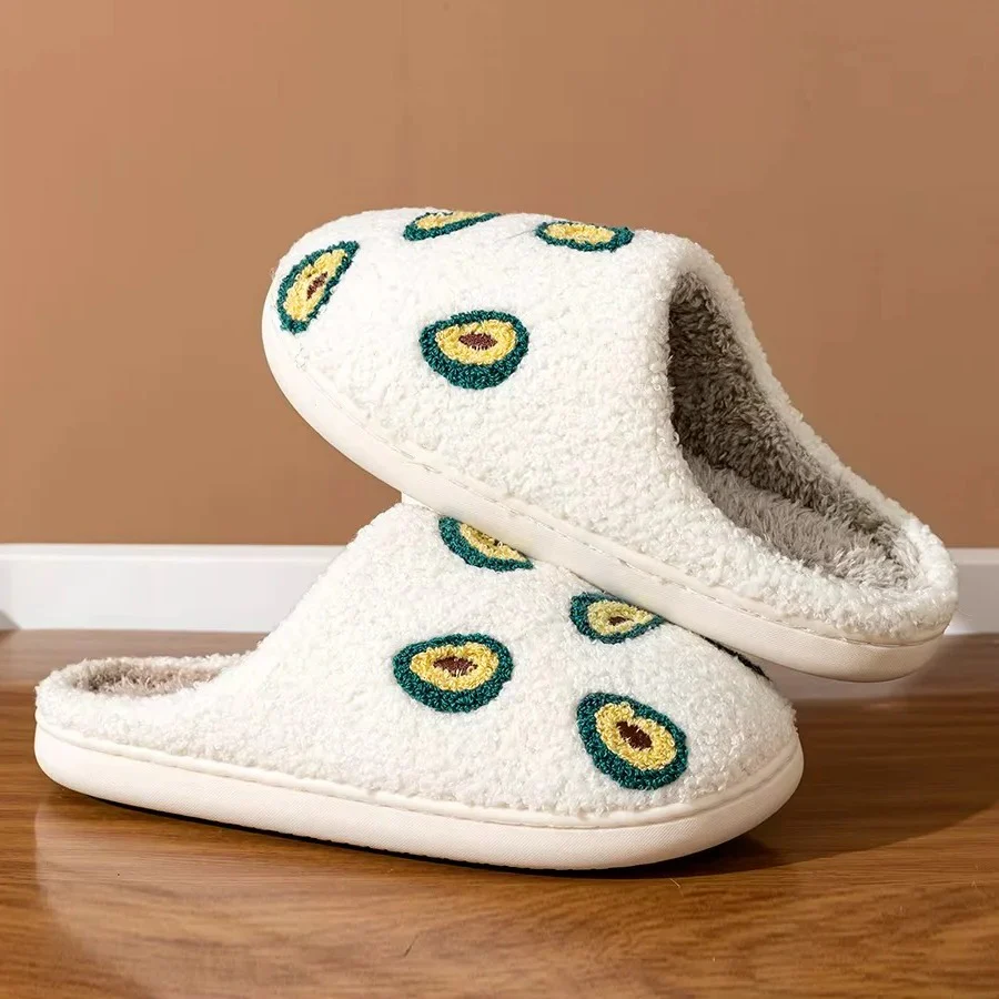 Fruit Design Cotton Slippers with Non Slip Sole for Indoor Use - Image 10
