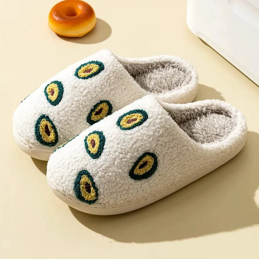 Fruit Design Cotton Slippers with Non Slip Sole for Indoor Use - Image 8