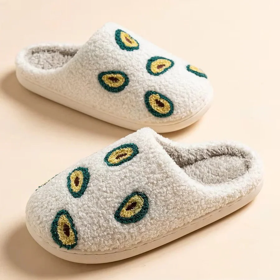 Fruit Design Cotton Slippers with Non Slip Sole for Indoor Use - Image 9