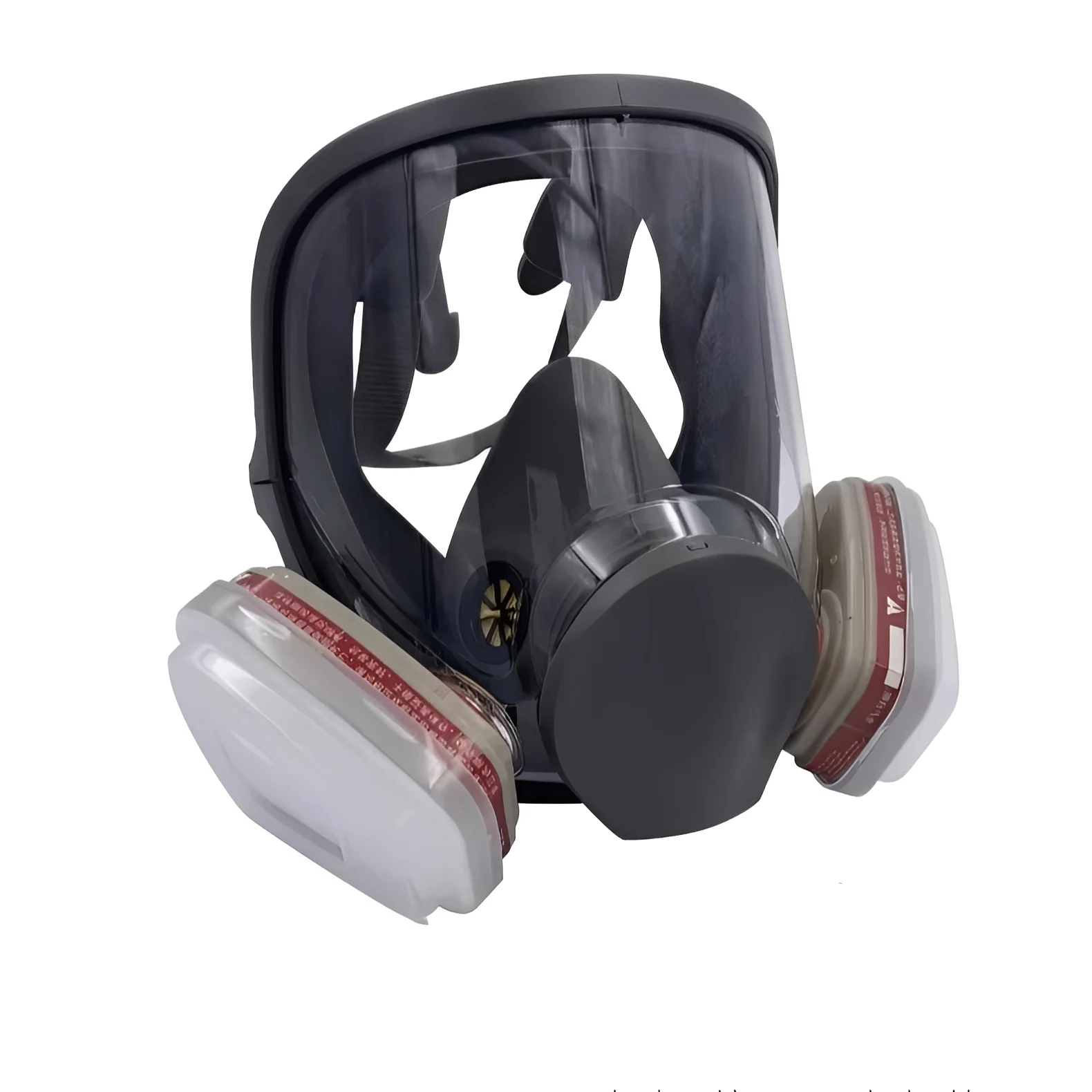 Full Face Respirator Mask with Anti Fog Lens and Silicone Seal - Image 2