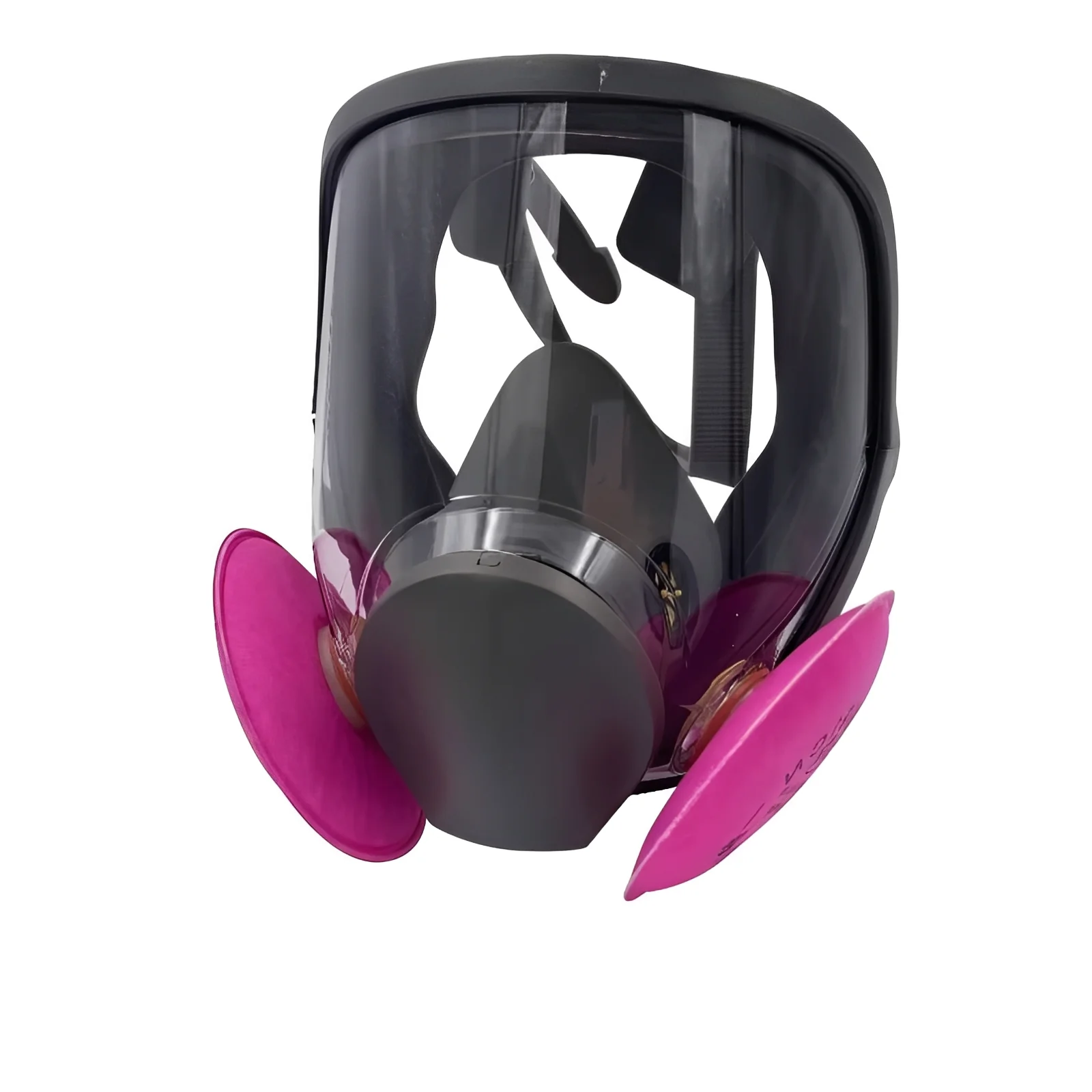 Full Face Respirator Mask with Anti Fog Lens and Silicone Seal - Image 3