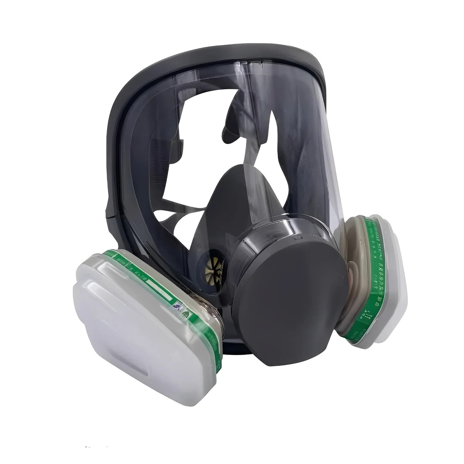 Full Face Respirator Mask with Anti Fog Lens and Silicone Seal - Image 4