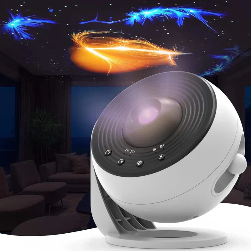 Galaxy Star Projector with Rotating Planetarium Display - Image 2