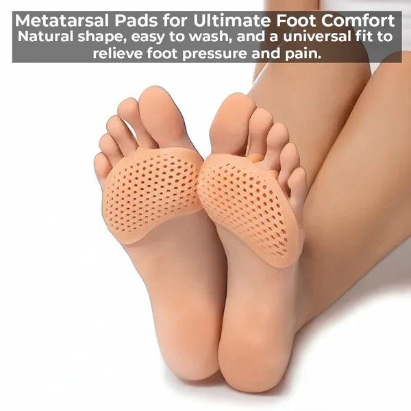 Gel Metatarsal Foot Pads for Forefoot Cushioning and Pressure Support - Image 4