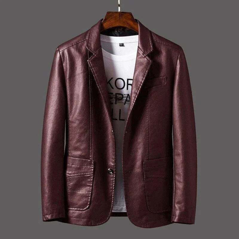 Classic Genuine Leather Jacket - Image 3