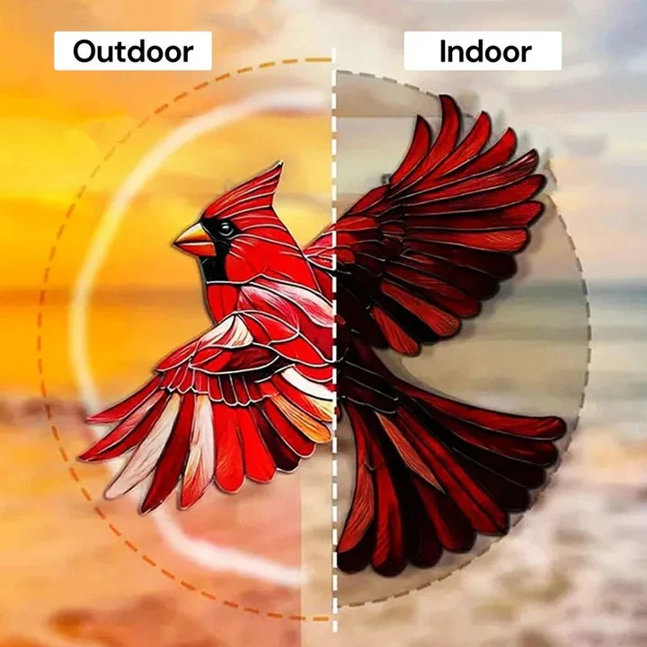 Rainbow Prism Glass Suncatcher for Windows, Decorative Bird and Owl Designs - Image 10