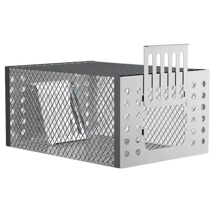 Reusable Sliding Door Rodent Cage with One Way Entry Design - Image 2