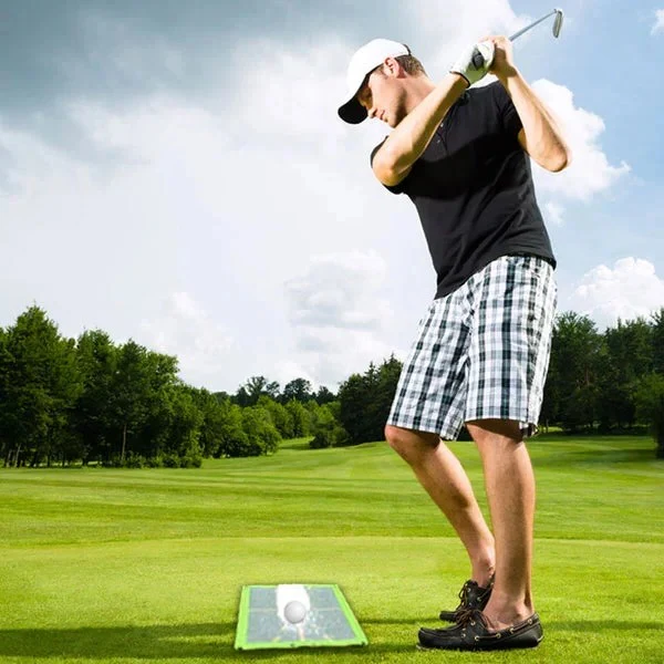 Golf Swing Path Training Mat for Practice - Image 3
