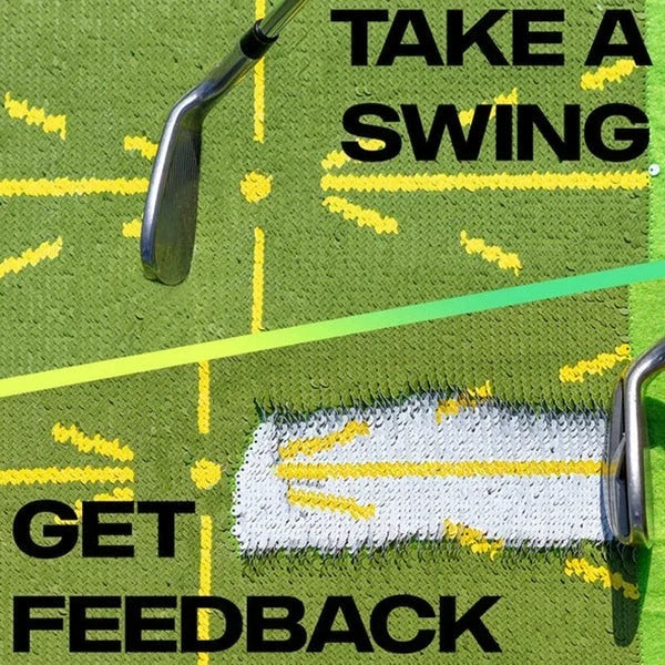 Golf Swing Path Training Mat for Practice - Image 6