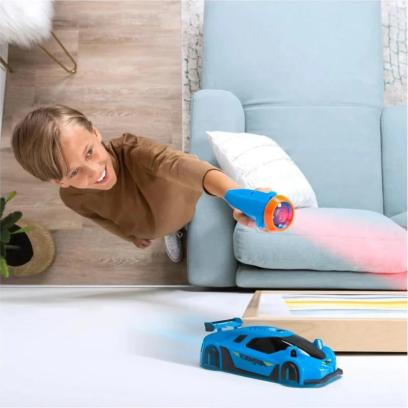 Rechargeable Wall Climbing Car, Remote Control Toy with LED Lights - Image 7