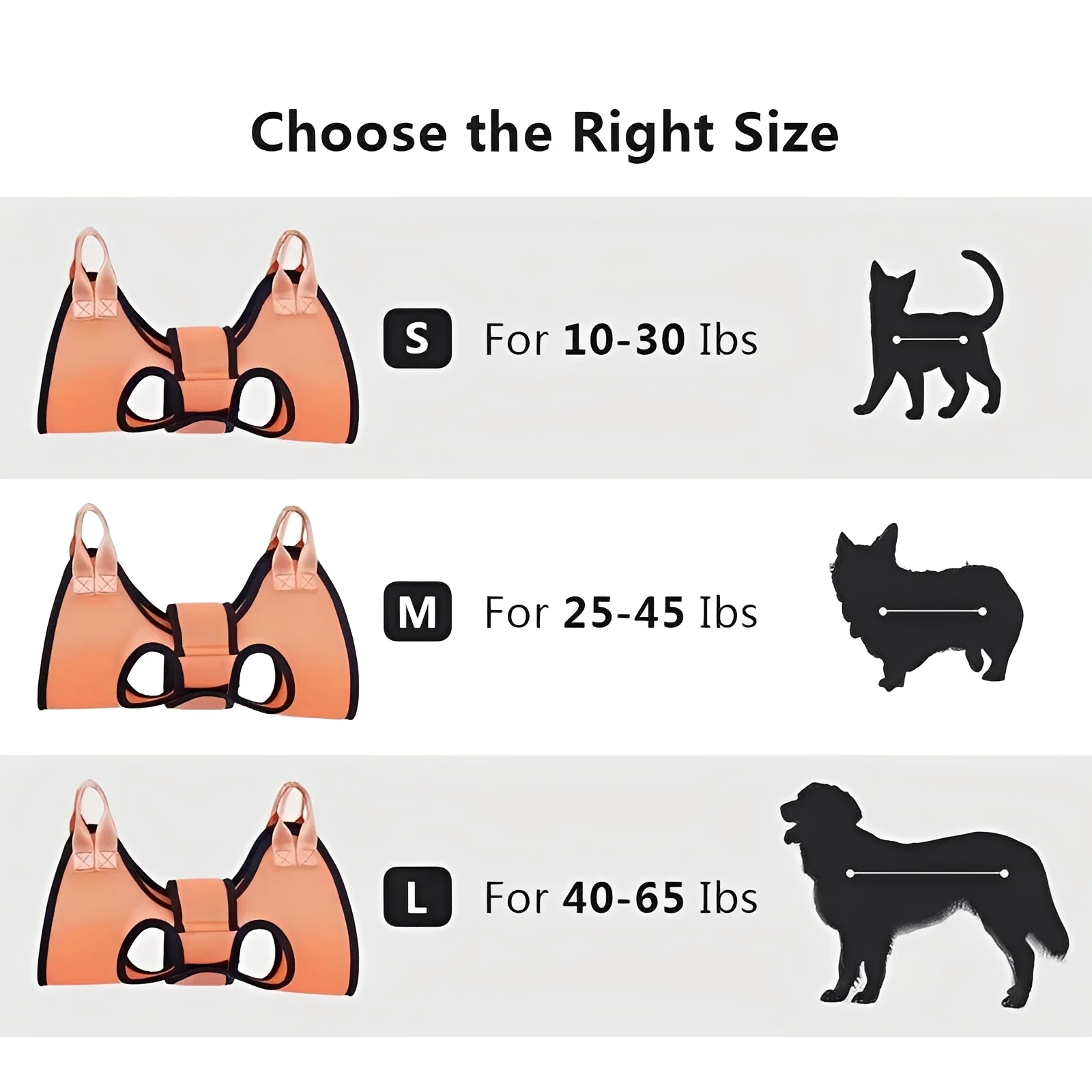Fabric Grooming Hammock for Pets with Adjustable Straps - Image 4
