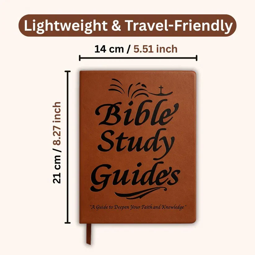 Guided Scripture Study Journal with 66-Page Daily Devotional Workbook - Image 6