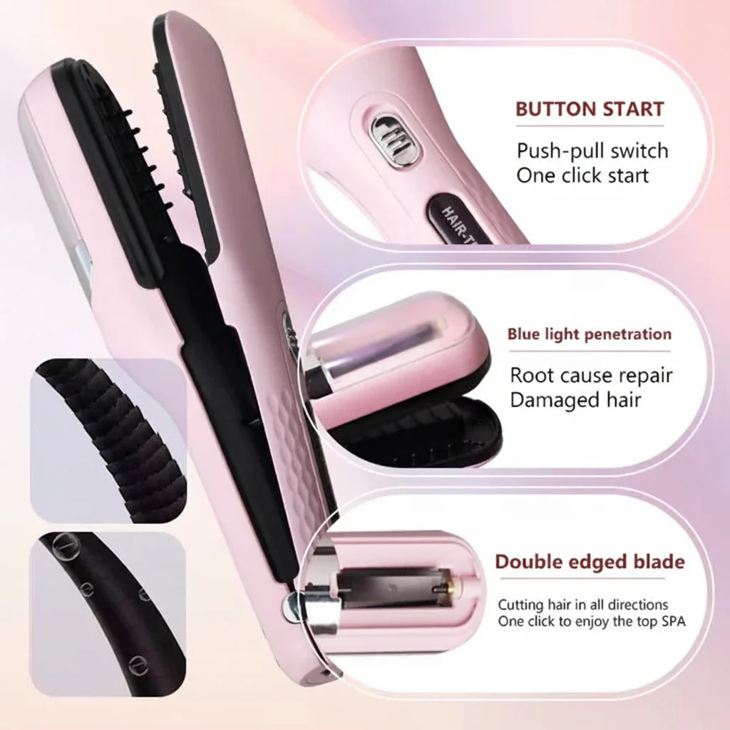 Portable Split End Trimmer with Type C Rechargeable Battery - Image 11