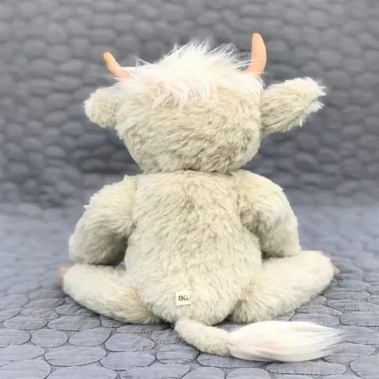 Plush Highland Cow Figure - Image 2