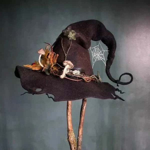 Classic Felt Witch Hats for Halloween Parties & Costumes - Image 5