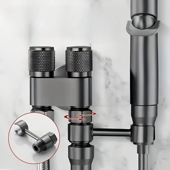 Handheld Toilet Bidet Sprayer with Wall Mount - Image 3