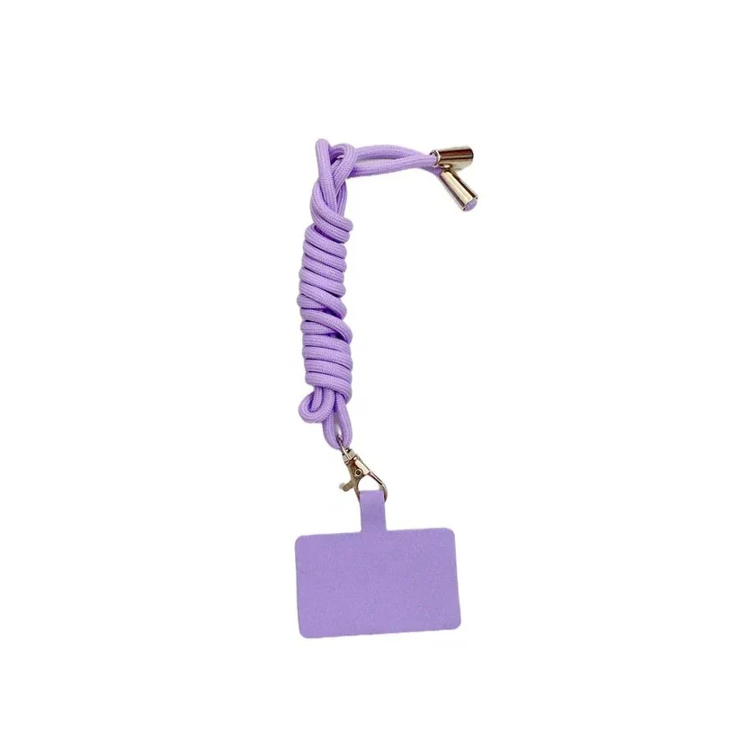 Hands-Free Crossbody Lanyard Phone Carrier with Adjustable Length Strap - Image 5
