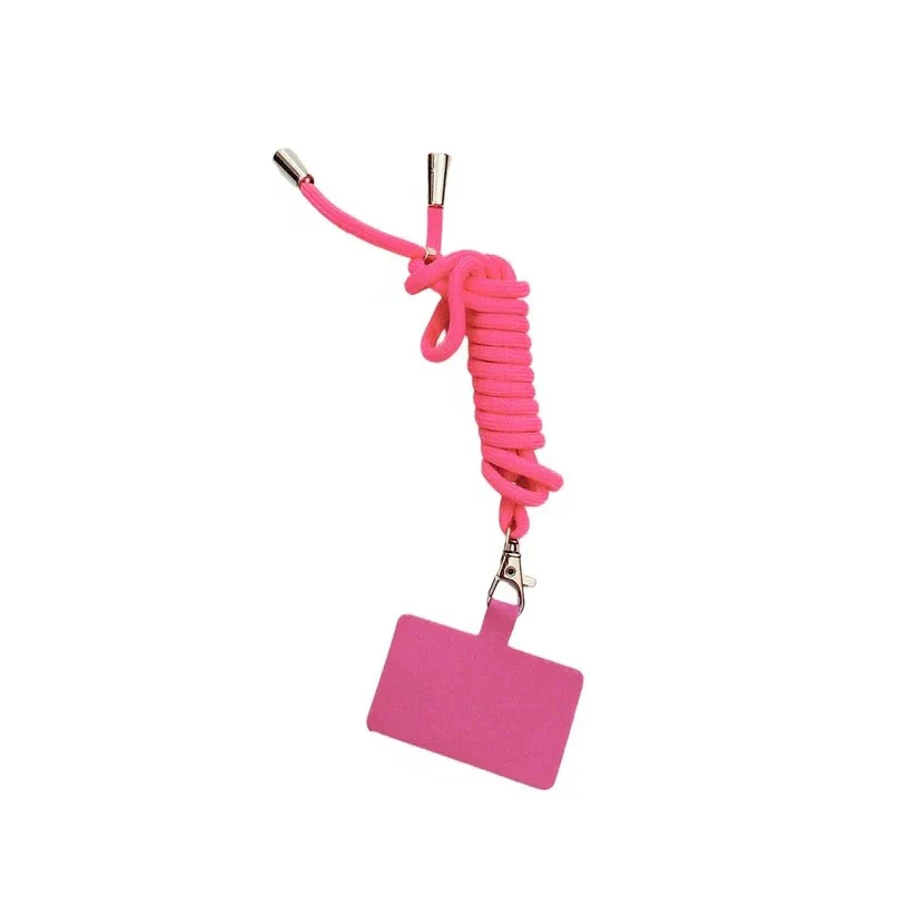 Hands-Free Crossbody Lanyard Phone Carrier with Adjustable Length Strap - Image 7