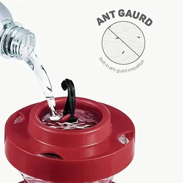 Hanging Bee Proof Hummingbird Water Feeders with Perch - Image 2