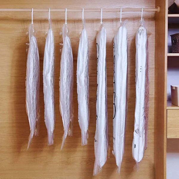 Hanging Vacuum Storage Bags for Closet Organization, Set of 4 - Image 7