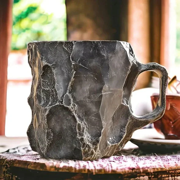 Heat Resistant Stylish Mineral Crystal Mugs For Coffee And Tea - Image 4