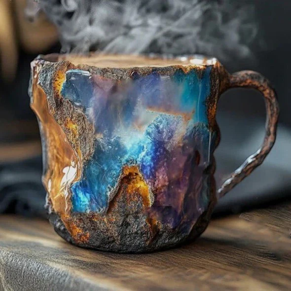 Heat Resistant Stylish Mineral Crystal Mugs For Coffee And Tea - Image 8