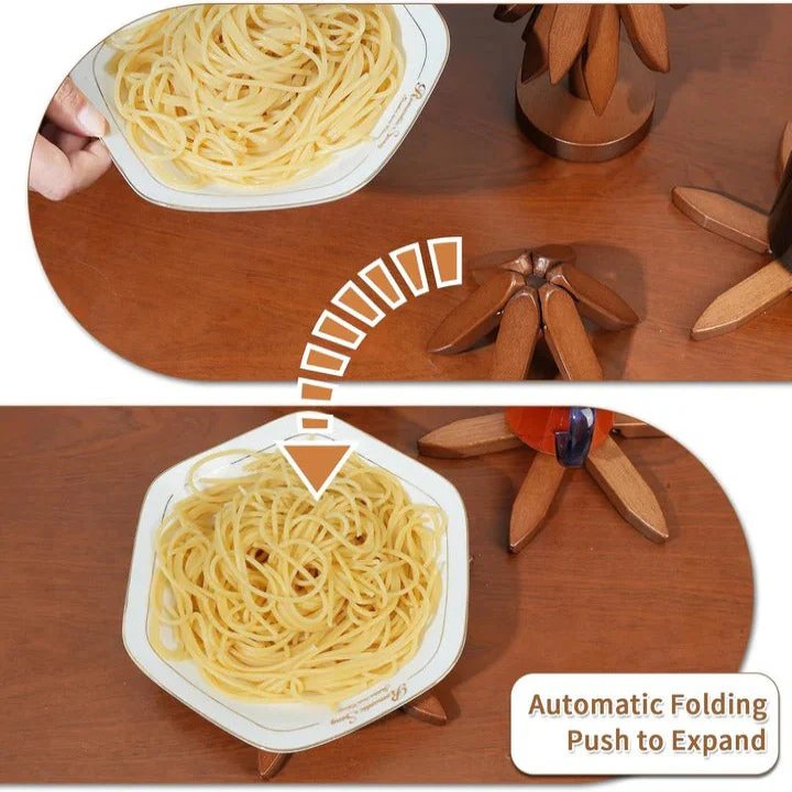 Wood Pot Holder with Heat-Resistant Surface - Image 4