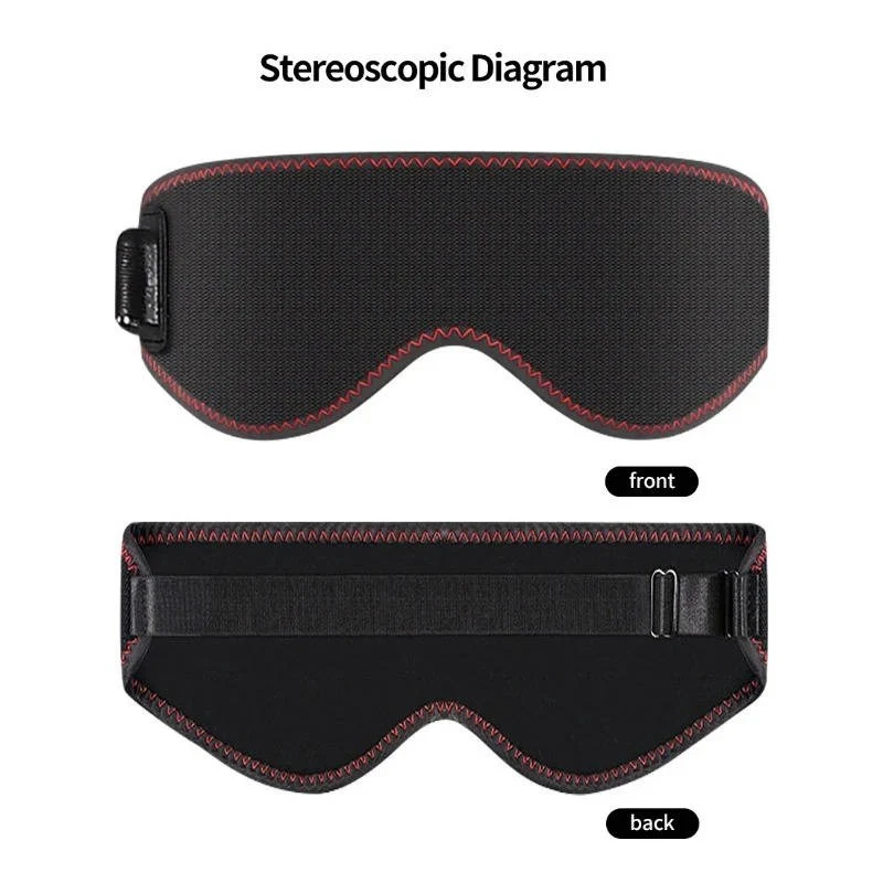 Heated Compress Eye Mask with 3 Temperature Levels for Dry Eyes and Sleep Relief - Image 6