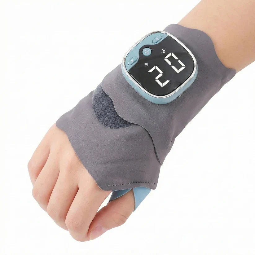 Heated Electric Hand Massage Device with 5 Function Modes and Adjustable Intensity - Image 2