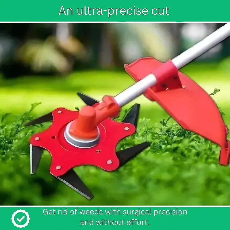 Heavy Duty Brush Cutter Trimmer Head with Universal Fit for Lawn Maintenance - Image 2