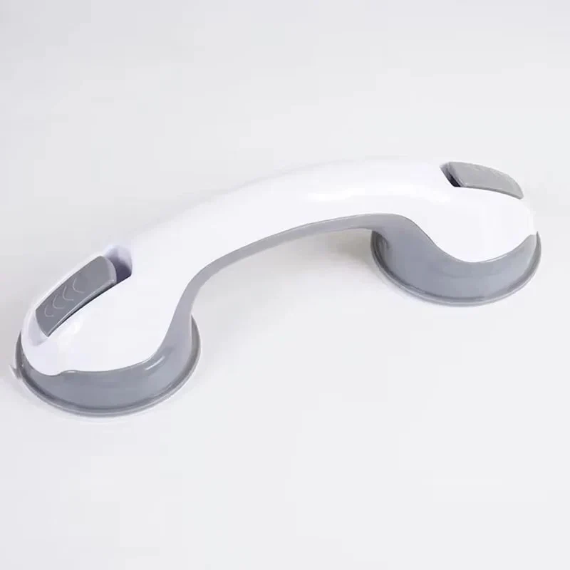 Removable Bathroom Handle with Locking Suction Cups - Image 2