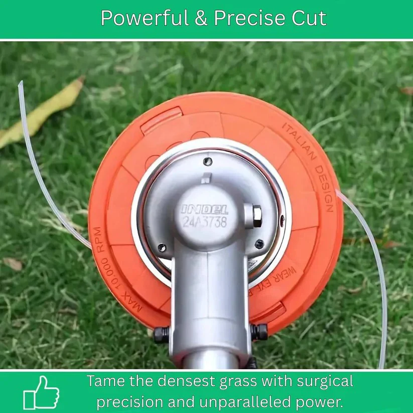 Heavy Duty Steel Blade Brush Cutter Head for Clean and Rapid Vegetation Cutting - Image 4