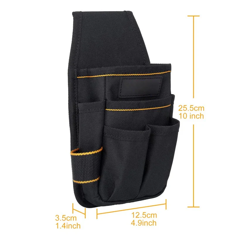 Electrician Tool Pouch with Adjustable Belt and Reinforced Base - Image 8