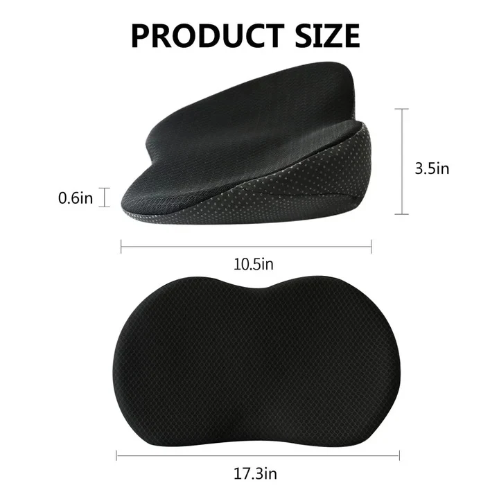 Memory Foam Car Seat Cushion for Added Height and Seating Comfort - Image 10