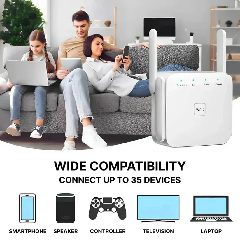 High Performance WiFi Signal Booster with Long Range Extension - Image 11