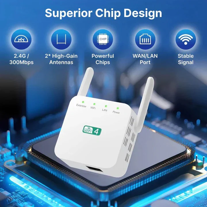 High Performance WiFi Signal Booster with Long Range Extension - Image 5
