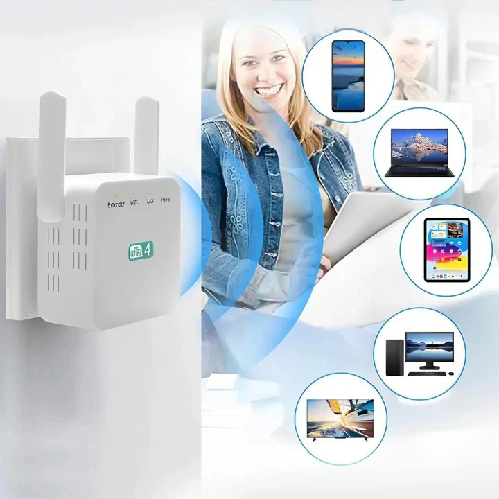 High Performance WiFi Signal Booster with Long Range Extension - Image 6